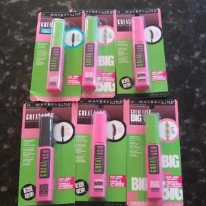 Lot of 6 Maybelline Black Mascara